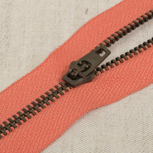 Niet Deelbare Metaalrits - 20cm - Zalm (816)