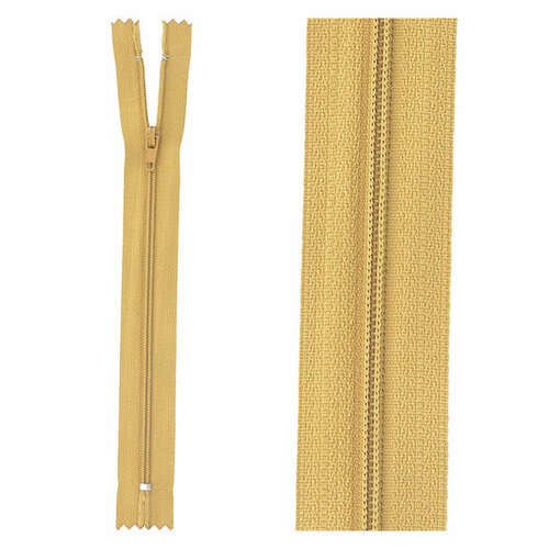 Niet Deelbare Nylonrits - 40cm - Cognac (508)