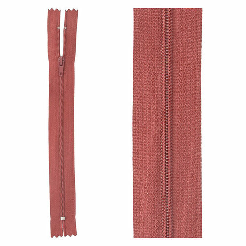 Niet Deelbare Nylonrits - 45cm - Donkerrood (520)