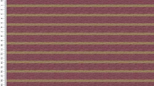 French Terry - Stripes - Marsala French Terry - Stripes - Marsala
