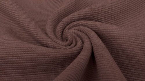Ottoman Rib Jersey - Uni - Oudroze Ottoman Rib Jersey - Uni - Oudroze