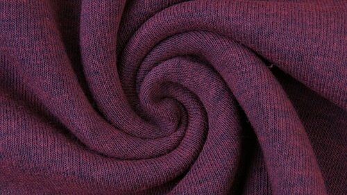 Jersey - Uni Melee - Bordeaux/Paars Jersey - Uni Melee - Bordeaux/Paars