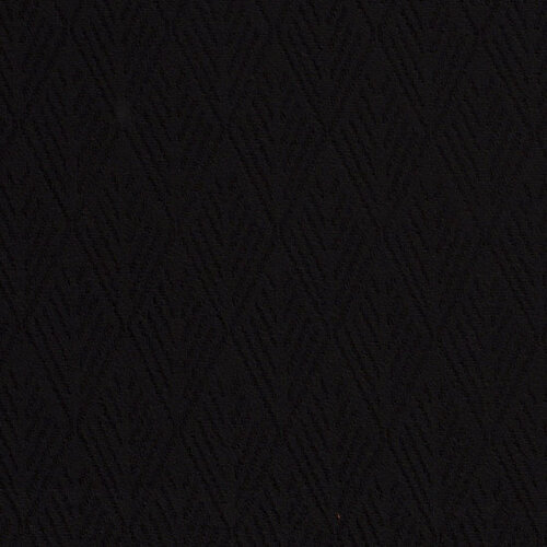 Jacquard - Uni Diamonds - Zwart Jacquard - Uni Diamonds - Zwart