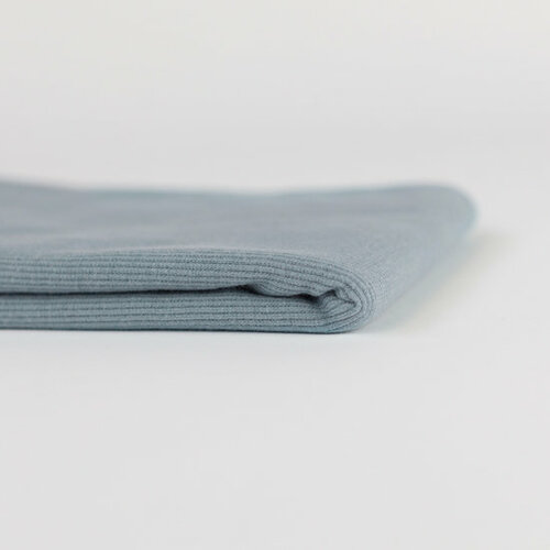 Boordstof - Uni Rib - Monument Gray (SYAS) Boordstof - Uni Rib - Monument Gray (SYAS)