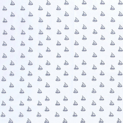 Poplin - Bootjes - Babyblauw Poplin - Bootjes - Babyblauw
