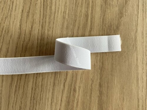 Elastiek 25mm Wit (Classe19)