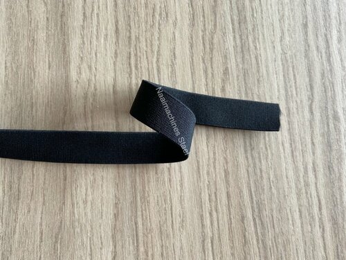 Elastiek 20mm Zwart (Classe19)