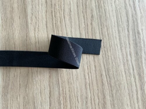 Elastiek 25mm Zwart (Classe19)