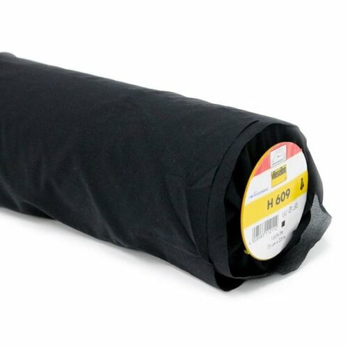 Vlieseline Tussenvoering H609 Bi-elastisch 75cm Zwart