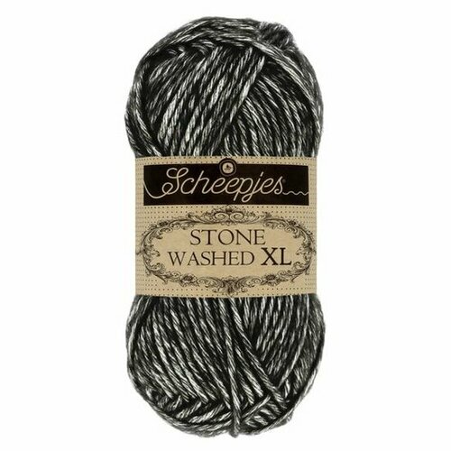 Scheepjes Stone Washed XL 843 - Black Onyx