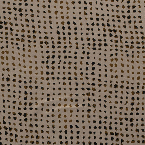 Viscose Jersey - Spots - Kakigroen Viscose Jersey - Spots - Kakigroen