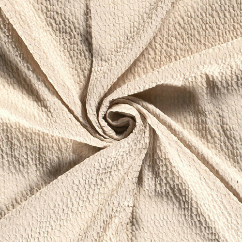 Viscose - Uni Bubble - Creme Viscose - Uni Bubble - Creme