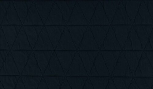 Matelassé - Uni Triangle Quilted - Navy Matelassé - Uni Triangle Quilted - Navy