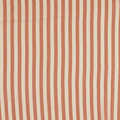 Coupon 1m - Viscose - Striped - Roest Coupon 1m - Viscose - Striped - Roest