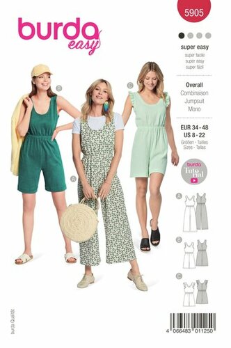 Burda Patroon 5905 - Jumpsuit