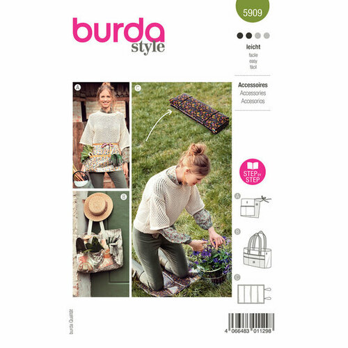 Burda Patroon 5909 - Tuinaccessoires