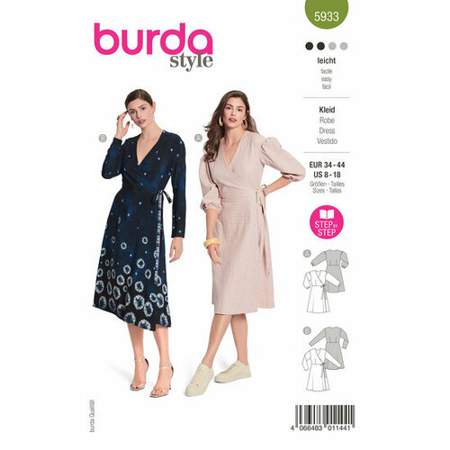 Burda Patroon 5933 - Jurk