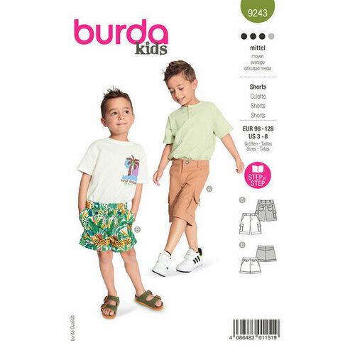 Burda Patroon 9243 - Short