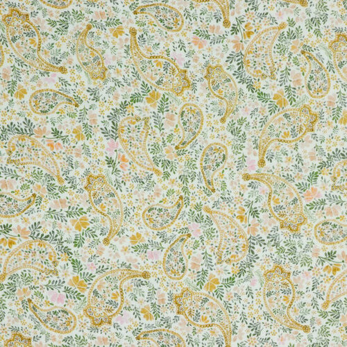 Tetra - Paisley - Wit/Oker Tetra - Paisley - Wit/Oker