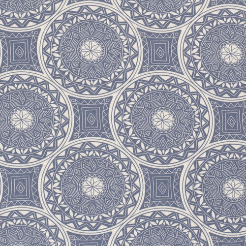Viscose Linnen - Vormen - Indigo Viscose Linnen - Vormen - Indigo