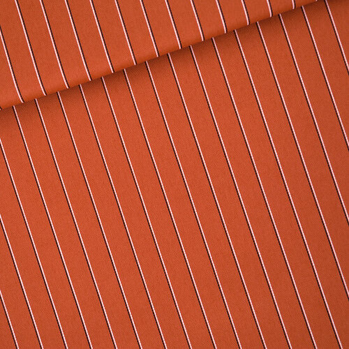Canvas Gabardine Twill - Lines 2N - Bombay Bruin (SYAS) Canvas Gabardine Twill - Lines 2N - Bombay Bruin (SYAS)