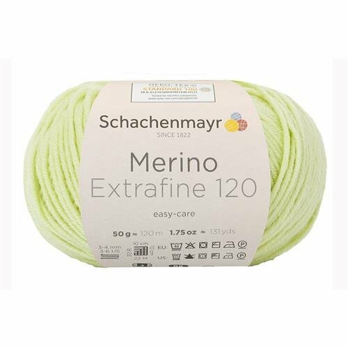Schachenmayr Merino Extrafine 120 - 175 - Limoen Schachenmayr Merino Extrafine 120 - 175 - Limoen