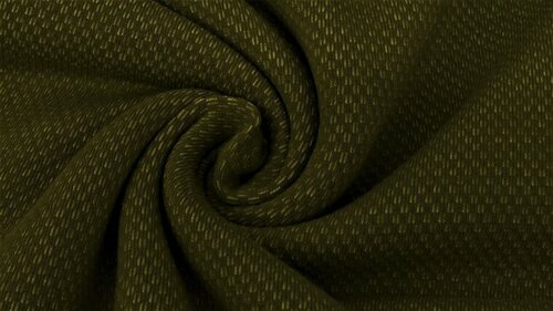 Jacquard Heavy Sweat Brushed - Uni - Legergroen Jacquard Heavy Sweat Brushed - Uni - Legergroen