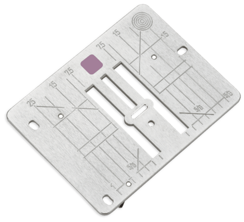 Bernina 9mm Steekplaat met 5,5mm steekgat Bernina 9mm Steekplaat met 5,5mm steekgat