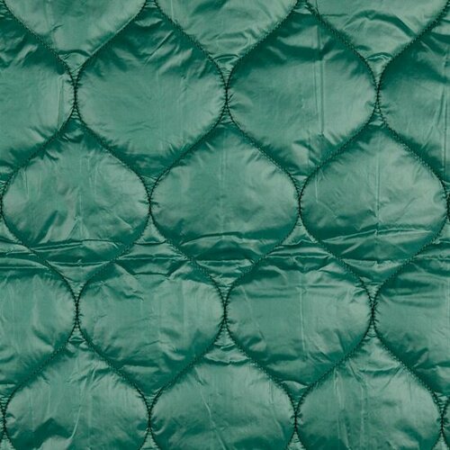 Coupon 1m - Matelassé - Uni - Groen Coupon 1m - Matelassé - Uni - Groen