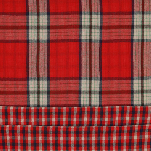 Tetra - Checks (Dubbelzijdig) - Rood Tetra - Checks (Dubbelzijdig) - Rood