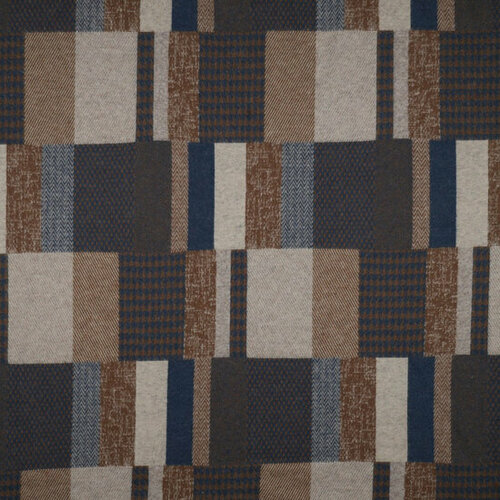 Jacquard Gebreid - Check - Bruin Jacquard Gebreid - Check - Bruin