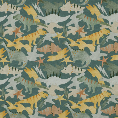 Jersey - Digital Dino - Oudgroen Jersey - Digital Dino - Oudgroen