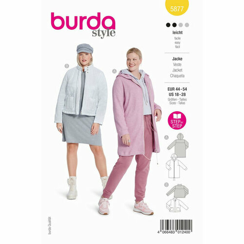 Burda Patroon 5877 - Jas