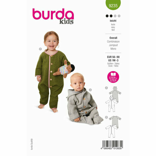 Burda Patroon 9235 - Jumpsuit