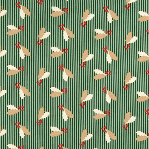Poplin - Hulst - Groen Poplin - Hulst - Groen