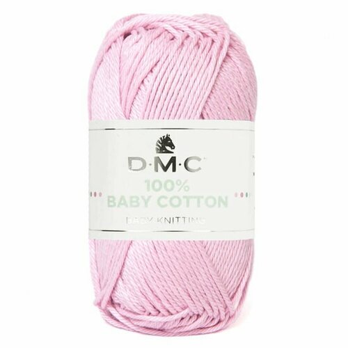 DMC 100% Baby Cotton - 760 - Lichtroze DMC 100% Baby Cotton - 760 - Lichtroze