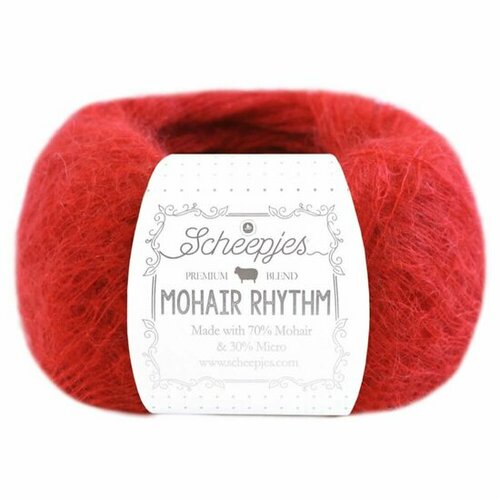 Scheepjes Mohair Rhythm - 684 - Flamenco Scheepjes Mohair Rhythm - 684 - Flamenco