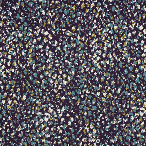 Coupon 1.2m - Viscose Stretch - Animal Skin - Aubergine Coupon 1.2m - Viscose Stretch - Animal Skin - Aubergine