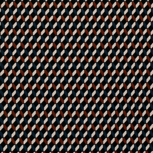 Jacquard - Abstract - Zwart Jacquard - Abstract - Zwart
