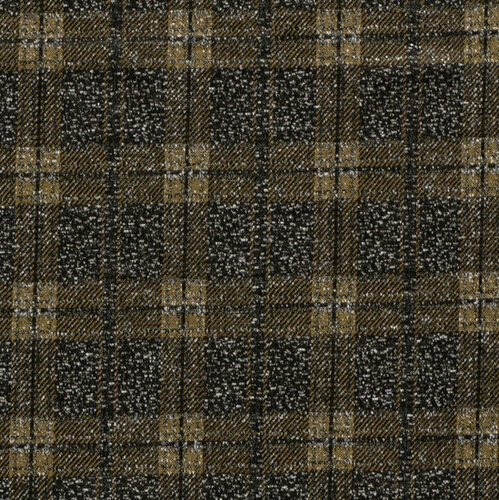 Jacquard Jersey - Ruiten - Grijs Jacquard Jersey - Ruiten - Grijs