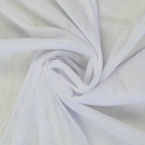 Mesh Tule - Uni - Wit