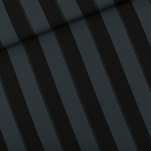French Terry - Verticals - India Ink (SYAS) French Terry - Verticals - India Ink (SYAS)