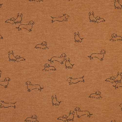 Sweat - Dogs - Gemeleerd Camel Sweat - Dogs - Gemeleerd Camel