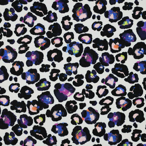 Jersey - Neon Animal Skin - Wit Jersey - Neon Animal Skin - Wit