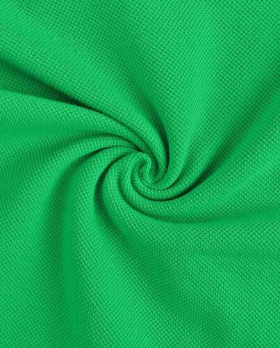 Pique Jersey - Uni - Groen Pique Jersey - Uni - Groen