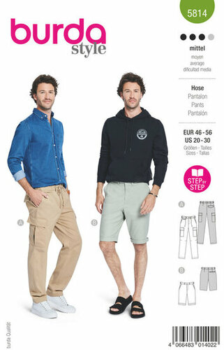 Burda Patroon 5814 - Broek