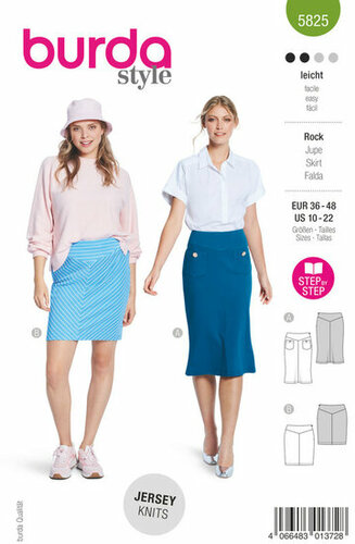 Burda Patroon 5825 - Rok