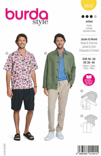 Burda Patroon 5842 - Hemd