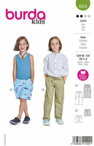 Burda Patroon 9224 - Broek