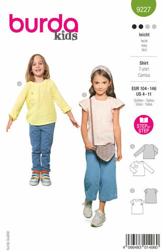 Burda Patroon 9227 - T-shirt